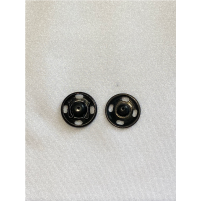 Tryklåse Sort 15 mm