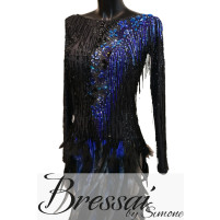 Black and blue feathers