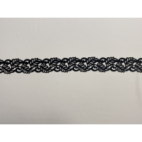 Leaf Swirl velvet ribbon