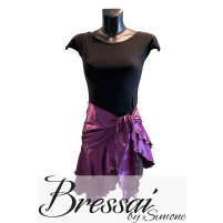 Ellie Latin skørt Blomme