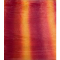 Shaded Organza cherry rød, rød, gul,orange