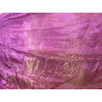 Organza lilla og grøn