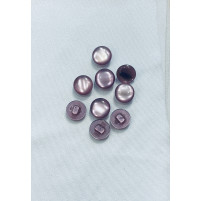 Perlemor lilla knap med skaft 12 mm