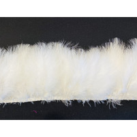 Marabou feather trim