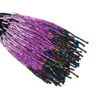 Shaded bugle bead dropper Lilac dream til Volcano