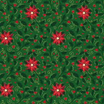 Popling med med julestjerne