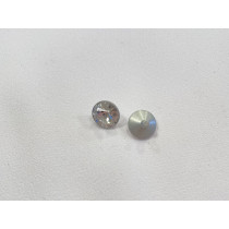 Knap med metalskaft crystal