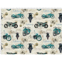 Jersey med motorcykler