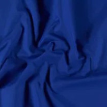 Bomuldlærred mørk cobalt blå