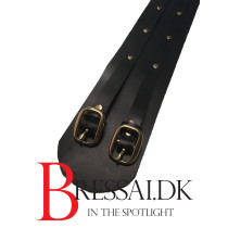 Bressai bælte med messing nitter