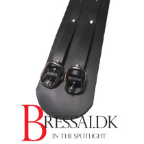 Bressai bælte med sølv nitter front