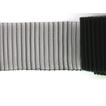 Pleated crinoline Black