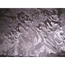 Bold floral burnout devoire print