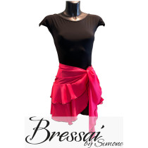 Ellie Latin skørt Pink tropicana