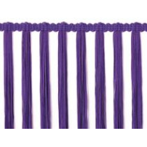 Purple rain stræk tassel fryns