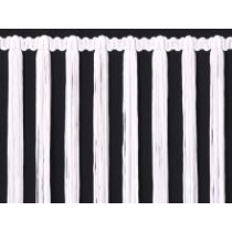 Hvid stræk tassel fryns