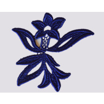 Georgina ribbon Blueberry