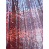 Organza Blå og rød