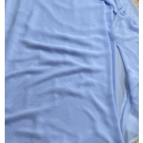 Georgette Crystal blue
