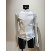 Turneringsskjorte hvid