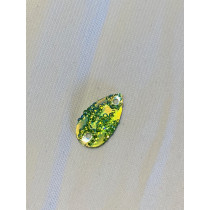 Teardrop Peridot ab