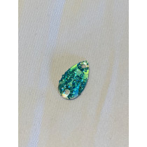 Teardrop Blue zircon ab 