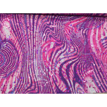 Pink spots on swirls