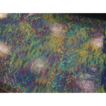 Holo dots on lycra