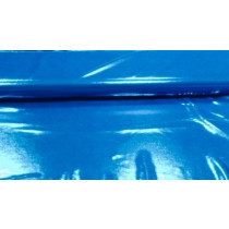 Metallic dot shine Turquoise on electric blue