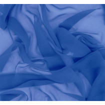 Georgette Electric blue