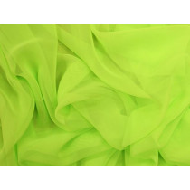 Georgette Electric green