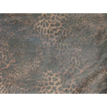 Cheetah print on organza