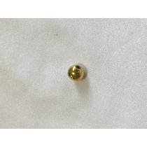 Rund perle guld 8 mm 