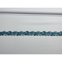 Blue zircon ribbon
