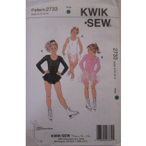 2732 Pige body og skørt