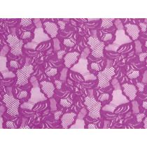 Floral cascade stræk blonde Fuchsia pink