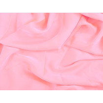 Satin georgette Sugar pink