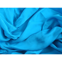 Satin georgette Turquoise