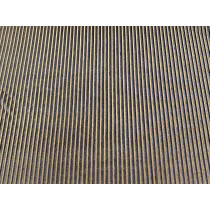 Velvet narrow stripe burnout