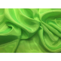 Perle chiffon Fluorescent grøn